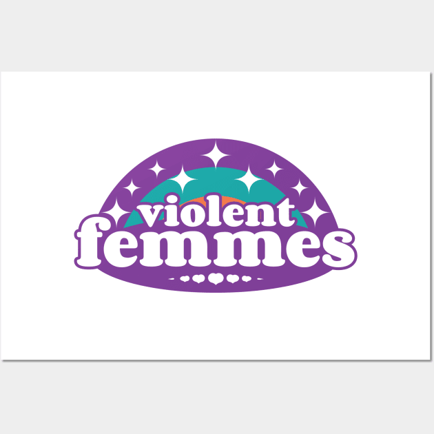 Violent Femmes v3 Wall Art by Emma